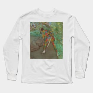 Harlequin by Edgar Degas Long Sleeve T-Shirt